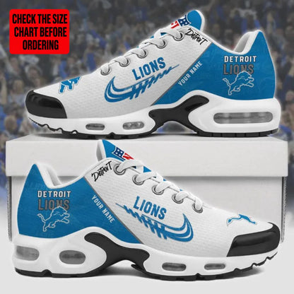 [TOUCHDOWN DEAL] NEW CUSTOMIZED NFL04 DTL DETROIT LIONS AIR MAX PLUS SNEAKERS