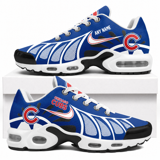 [HOMERUN DEAL] NEW CUSTOMIZED MLB04 CCS CHICAGO CUBS AIR MAX PLUS SNEAKERS