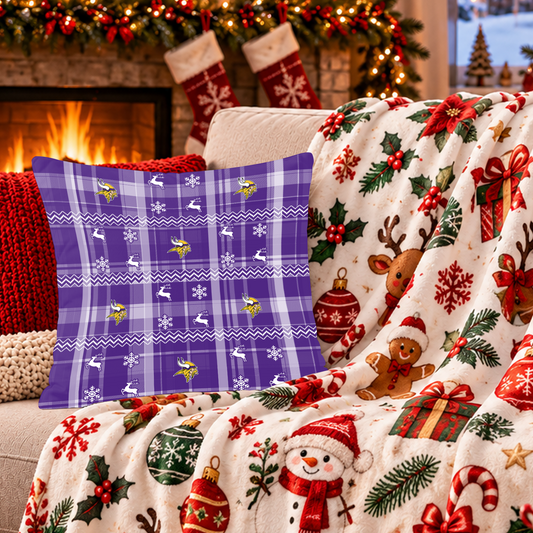 [TOUCHDOWN DEAL] NEW CUSTOMIZED NFL05 MVK THE VIKINGS ENVELOPE PILLOW CASE