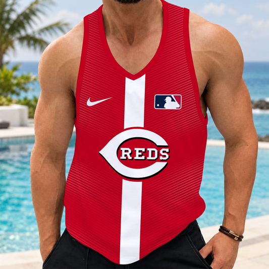 [HOMERUN DEAL] NEW CUSTOMIZED MLB05 CRS CINCINNATI REDS UNISEX TANK TOP