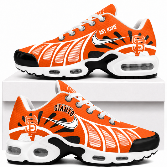 [HOMERUN DEAL] NEW CUSTOMIZED MLB06 SFG SAN FRANCISCO GIANTS AIR MAX PLUS SNEAKERS