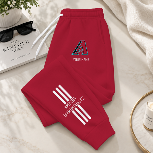 [HOMERUN DEAL] NEW CUSTOMIZED MLB07 ADS ARIZONA DIAMONDBACKS SWEATPANTS