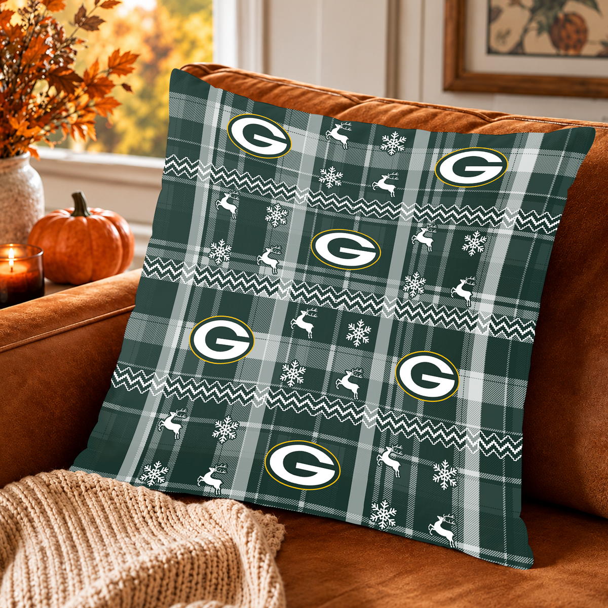 [TOUCHDOWN DEAL] NEW CUSTOMIZED NFL08 GBP THE PACKERS ENVELOPE PILLOW CASE