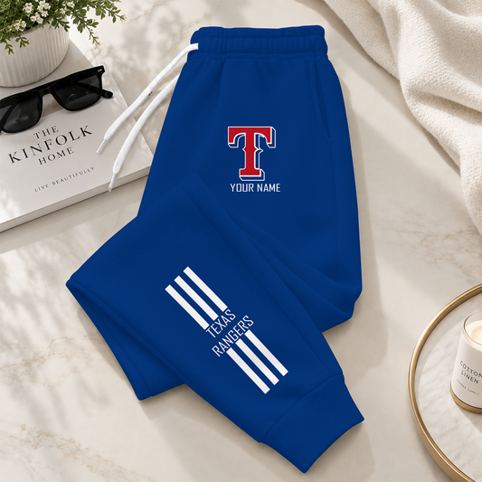 [HOMERUN DEAL] NEW CUSTOMIZED MLB08 TRS TEXAS RANGERS SWEATPANTS