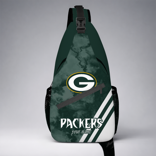 [TOUCHDOWN DEAL] NEW CUSTOMIZED NFL08 GBP GREEN BAY PACKERS SLING BAG