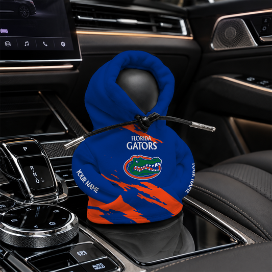 [HOMERUN DEAL] NEW CUSTOMIZED NCAA CWS08 FLG FLORIDA GATORS AUTOMOTIVE HOODIE SHIFT KNOB COVER