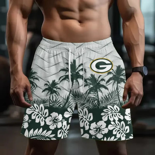 [TOUCHDOWN DEAL] NEW CUSTOMIZED NFL08 GBP GREEN BAY PACKERS SHORT PANTS