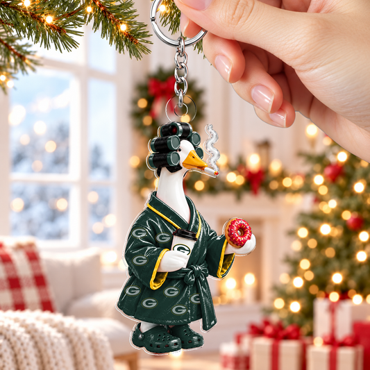 [TOUCHDOWN DEAL] NEW CUSTOMIZED NFL08 GBP GREEN BAY PACKERS ACRYLIC KEYCHAIN