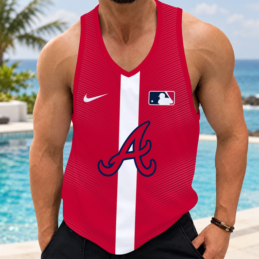 [HOMERUN DEAL] NEW CUSTOMIZED MLB09 ABS ATLANTA BRAVES UNISEX TANK TOP