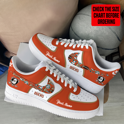 [PUCK DROP DEAL] NEW CUSTOMIZED NHL09 AHD ANAHEIM DUCKS AF1 SHOES