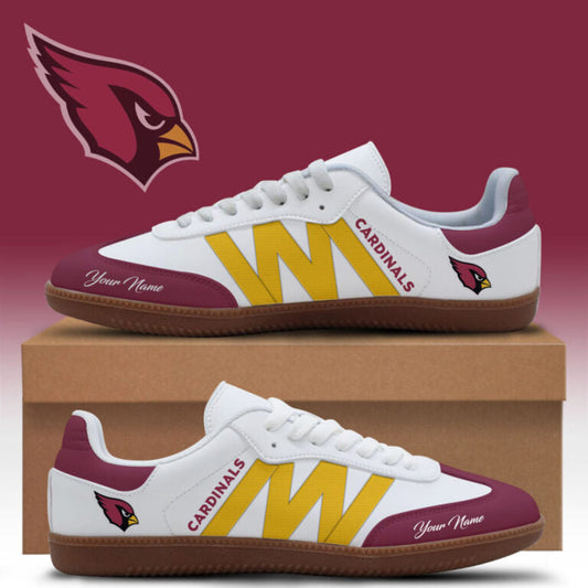 [TOUCHDOWN DEAL] NEW CUSTOMIZED NFL20 ARC ARIZONA CARDINALS CLASSIC SNEAKERS