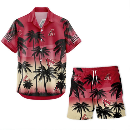 [HOMERUN DEAL] NEW CUSTOMIZED MLB07 ADS ARIZONA DIAMONDBACKS UNISEX HAWAIIAN SHIRT & SHORTS SET