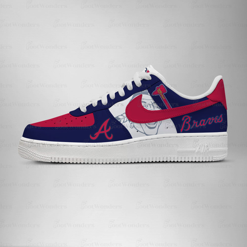 [HOMERUN DEAL] NEW CUSTOMIZED MLB09 AT BRAVES AF1 SHOES