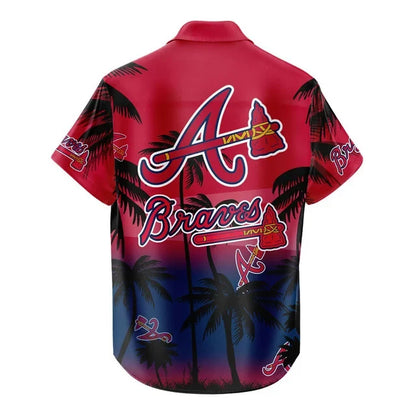 [HOMERUN DEAL] NEW CUSTOMIZED MLB09 ABS ATLANTA BRAVES UNISEX HAWAIIAN SHIRT & SHORTS SET