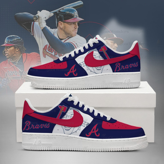 [HOMERUN DEAL] NEW CUSTOMIZED MLB09 AT BRAVES AF1 SHOES