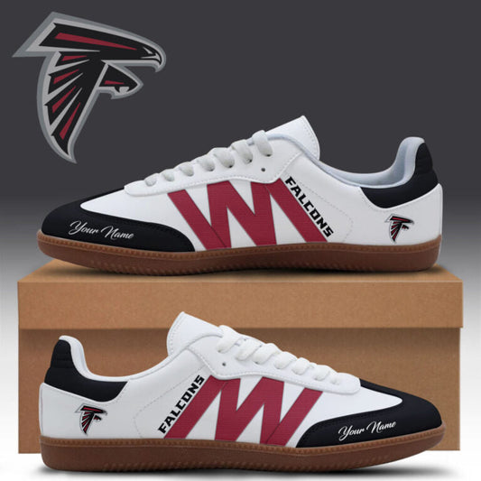 [TOUCHDOWN DEAL] NEW CUSTOMIZED NFL18 ATF ATLANTA FALCONS CLASSIC SNEAKERS