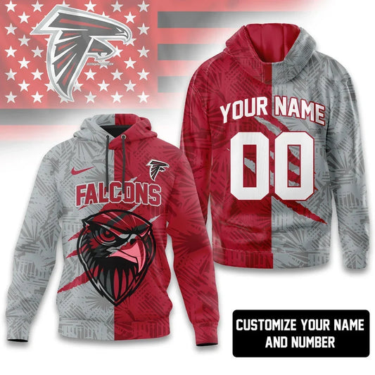 [TOUCHDOWN DEAL] NEW CUSTOMIZED NFL18 ATF ATLANTA FALCONS T-SHIRT, HOODIE, ZIP HOODIE