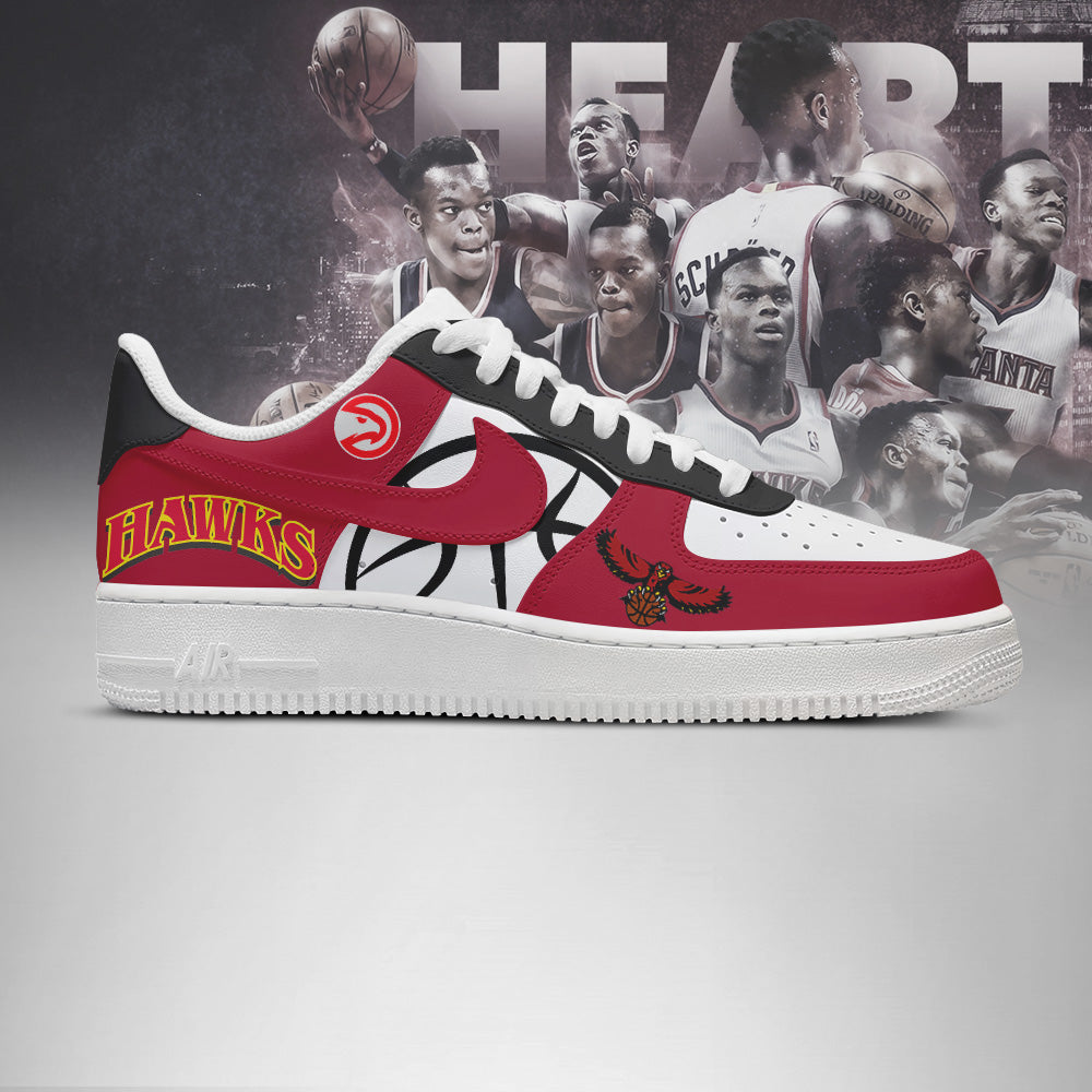 [SLAM DUNK DEAL] NEW CUSTOMIZED NBA17 AHA ATLANTA HAWKS AF1 SHOES