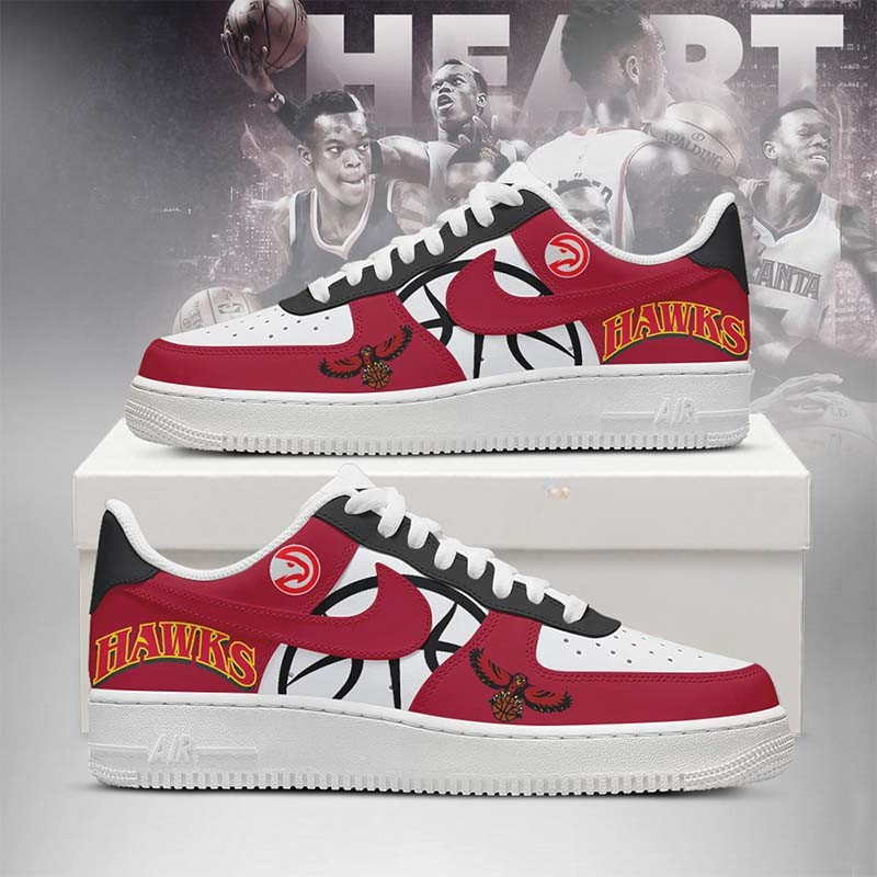 [SLAM DUNK DEAL] NEW CUSTOMIZED NBA17 AHA ATLANTA HAWKS AF1 SHOES