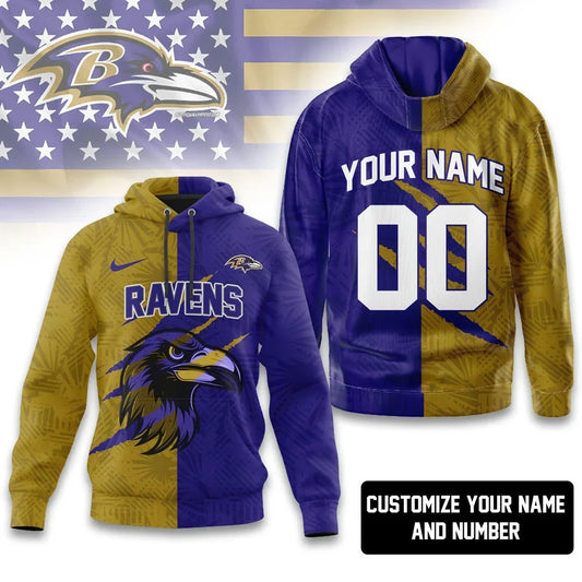 [TOUCHDOWN DEAL] NEW CUSTOMIZED NFL28 BTR BALTIMORE RAVENS T-SHIRT, HOODIE, ZIP HOODIE