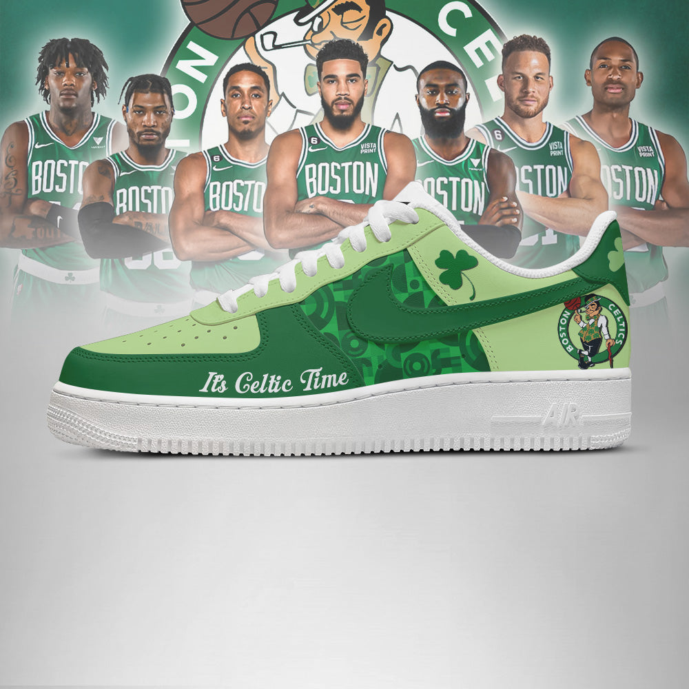 [SLAM DUNK DEAL] NEW CUSTOMIZED NBA03 BCE BOSTON CELTICS AF1 SHOES