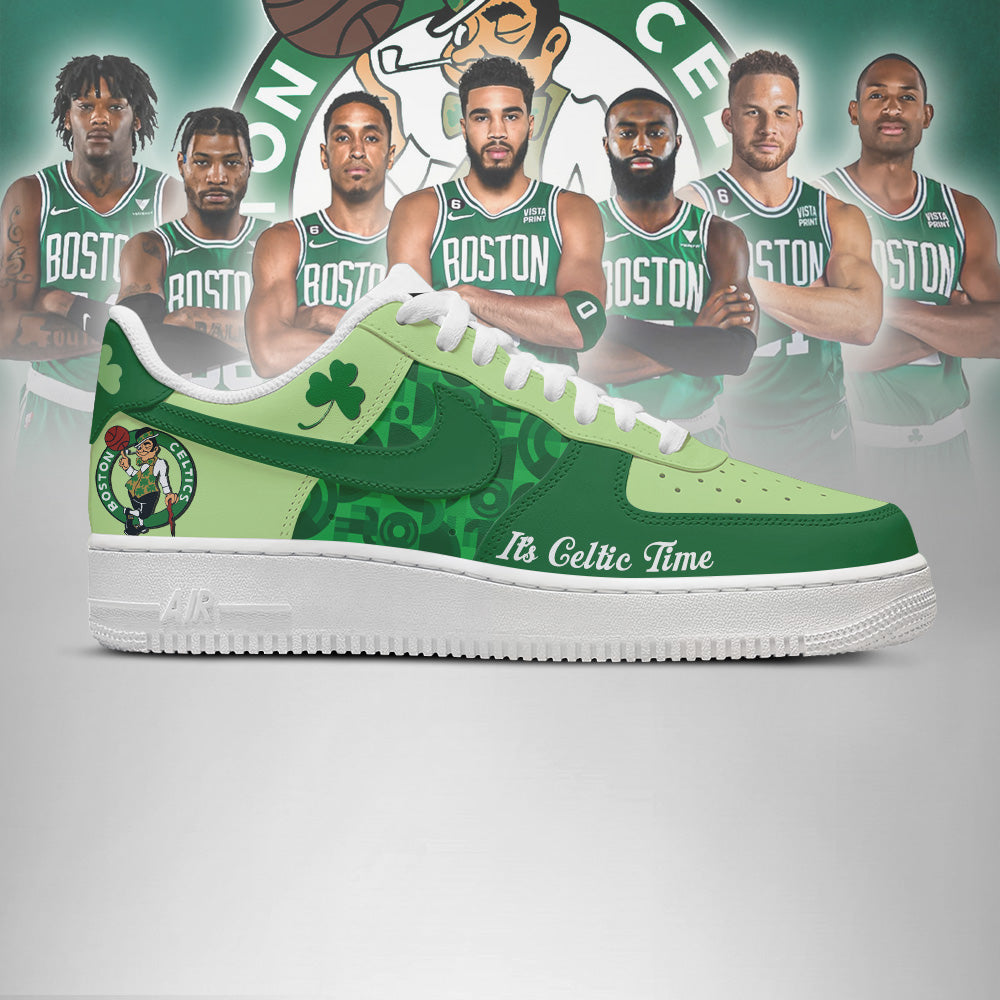 [SLAM DUNK DEAL] NEW CUSTOMIZED NBA03 BCE BOSTON CELTICS AF1 SHOES