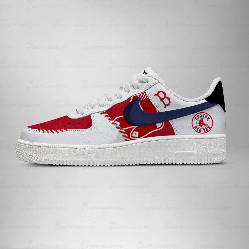[HOMERUN DEAL] NEW CUSTOMIZED MLB03 BR SOX AF1 SHOES
