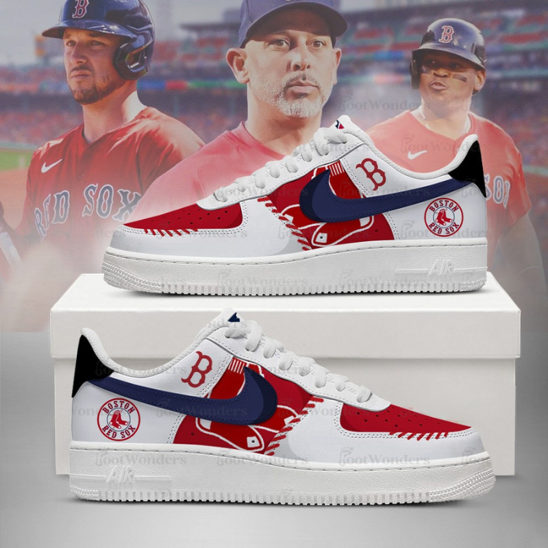 [HOMERUN DEAL] NEW CUSTOMIZED MLB03 BR SOX AF1 SHOES