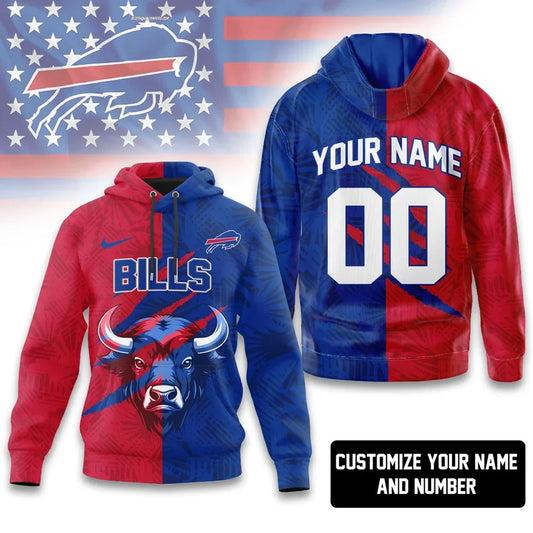 [TOUCHDOWN DEAL] NEW CUSTOMIZED NFL03 BFB BUFFALO BILLS T-SHIRT, HOODIE, ZIP HOODIE