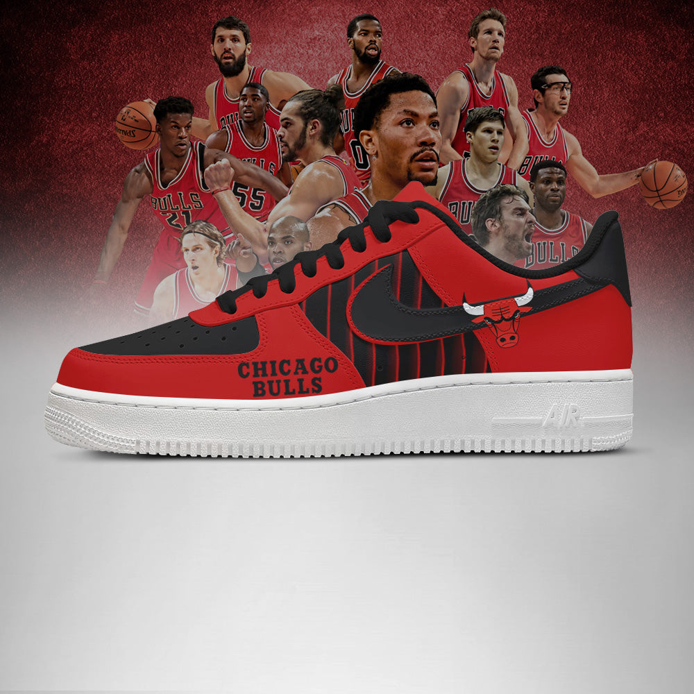[SLAM DUNK DEAL] NEW CUSTOMIZED NBA19 CBU CHICAGO BULLS AF1 SHOES