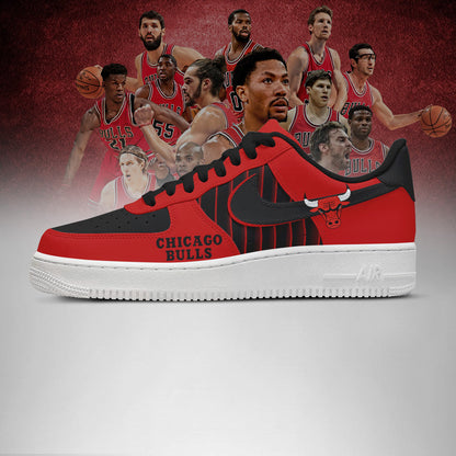 [SLAM DUNK DEAL] NEW CUSTOMIZED NBA19 CBU CHICAGO BULLS AF1 SHOES