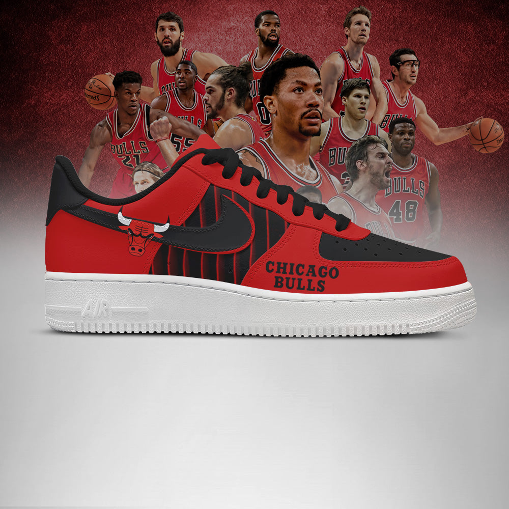 [SLAM DUNK DEAL] NEW CUSTOMIZED NBA19 CBU CHICAGO BULLS AF1 SHOES
