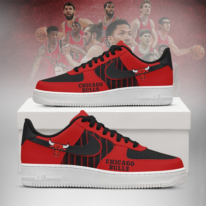 [SLAM DUNK DEAL] NEW CUSTOMIZED NBA19 CBU CHICAGO BULLS AF1 SHOES