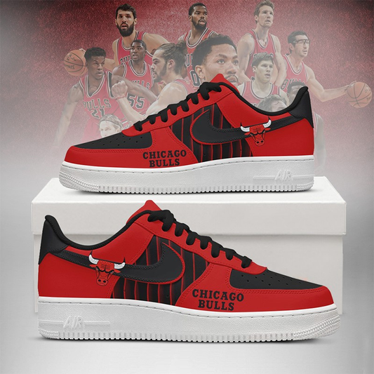 [SLAM DUNK DEAL] NEW CUSTOMIZED NBA19 CBU CHICAGO BULLS AF1 SHOES