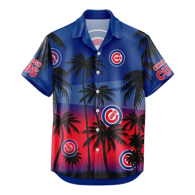 [HOMERUN DEAL] NEW CUSTOMIZED MLB04 CCS CHICAGO CUBS UNISEX HAWAIIAN SHIRT & SHORTS SET