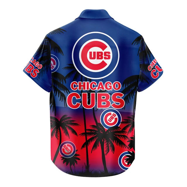 [HOMERUN DEAL] NEW CUSTOMIZED MLB04 CCS CHICAGO CUBS UNISEX HAWAIIAN SHIRT & SHORTS SET