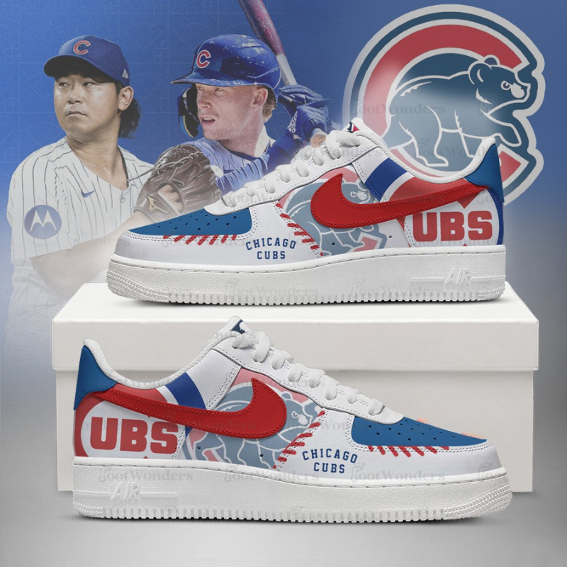 [HOMERUN DEAL] NEW CUSTOMIZED MLB04 CH CUBS AF1 SHOES