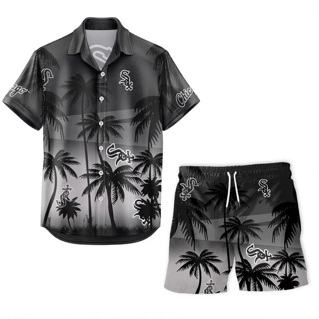 [HOMERUN DEAL] NEW CUSTOMIZED MLB03 BRS BOSTON RED SOX UNISEX HAWAIIAN SHIRT & SHORTS SET