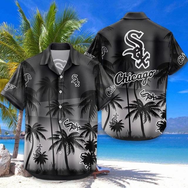 [HOMERUN DEAL] NEW CUSTOMIZED MLB26 CWS CHICAGO WHITE SOX UNISEX HAWAIIAN SHIRT & SHORTS SET