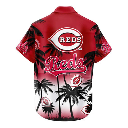 [HOMERUN DEAL] NEW CUSTOMIZED MLB05 CRS CINCINNATI REDS UNISEX HAWAIIAN SHIRT & SHORTS SET