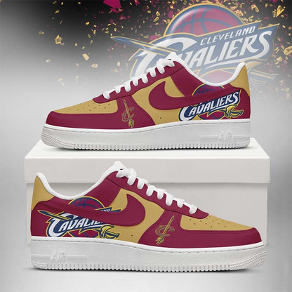 [SLAM DUNK DEAL] NEW CUSTOMIZED NBA02 CCA CLEVELAND CAVALIERS AF1 SHOES