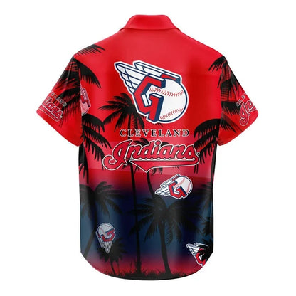 [HOMERUN DEAL] NEW CUSTOMIZED MLB13 CGS CLEVELAND GUARDIANS UNISEX HAWAIIAN SHIRT & SHORTS SET
