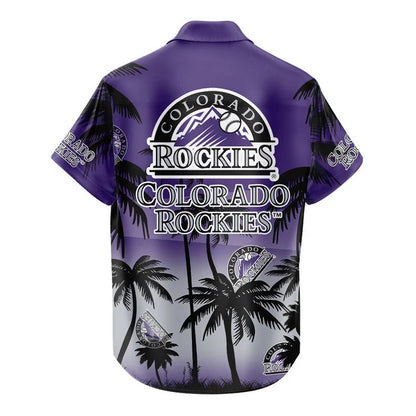 [HOMERUN DEAL] NEW CUSTOMIZED MLB30 COR COLORADO ROCKIES UNISEX HAWAIIAN SHIRT & SHORTS SET