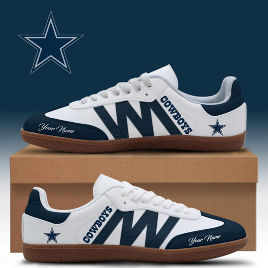 [TOUCHDOWN DEAL] NEW CUSTOMIZED NFL21 DCB DALLAS COWBOYS CLASSIC SNEAKERS