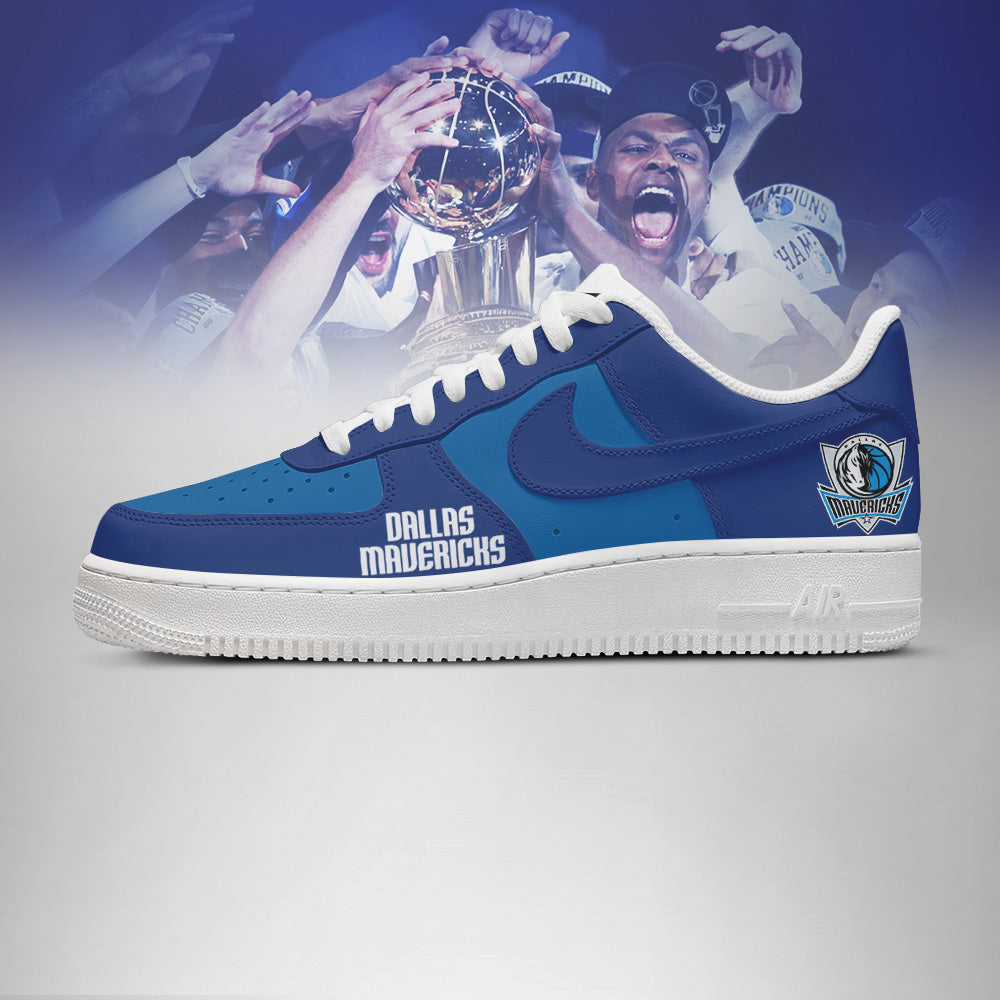[SLAM DUNK DEAL] NEW CUSTOMIZED NBA18 DMA DALLAS MAVERICKS AF1 SHOES