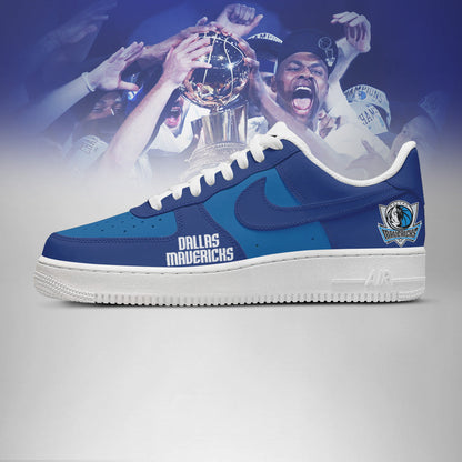 [SLAM DUNK DEAL] NEW CUSTOMIZED NBA18 DMA DALLAS MAVERICKS AF1 SHOES