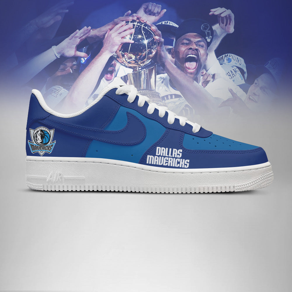 [SLAM DUNK DEAL] NEW CUSTOMIZED NBA18 DMA DALLAS MAVERICKS AF1 SHOES