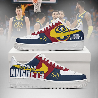 [SLAM DUNK DEAL] NEW CUSTOMIZED NBA08 DNU DENVER NUGGETS AF1 SHOES