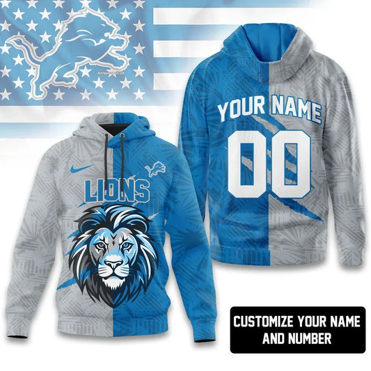 [TOUCHDOWN DEAL] NEW CUSTOMIZED NFL04 DTL DETROIT LIONS T-SHIRT, HOODIE, ZIP HOODIE