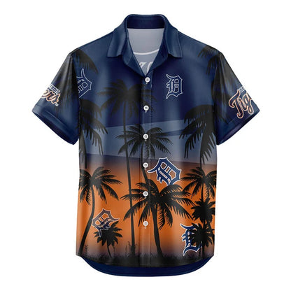 [HOMERUN DEAL] NEW CUSTOMIZED MLB16 DTS DETROIT TIGERS UNISEX HAWAIIAN SHIRT & SHORTS SET